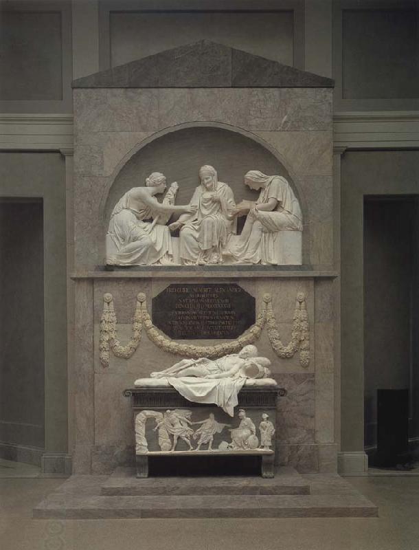 Johann Gottfried Schadow Monument to Count Alexander von der Mark China oil painting art
